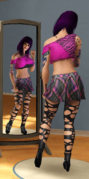 Pinup Sims | Where in and modest clothing is out.